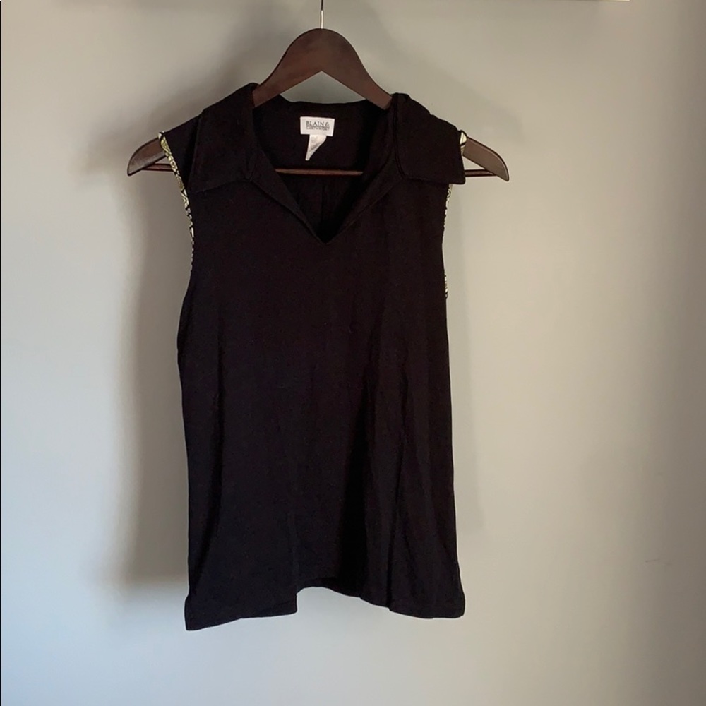 Blain & Cartwright Ladies Black Sleeveless Top